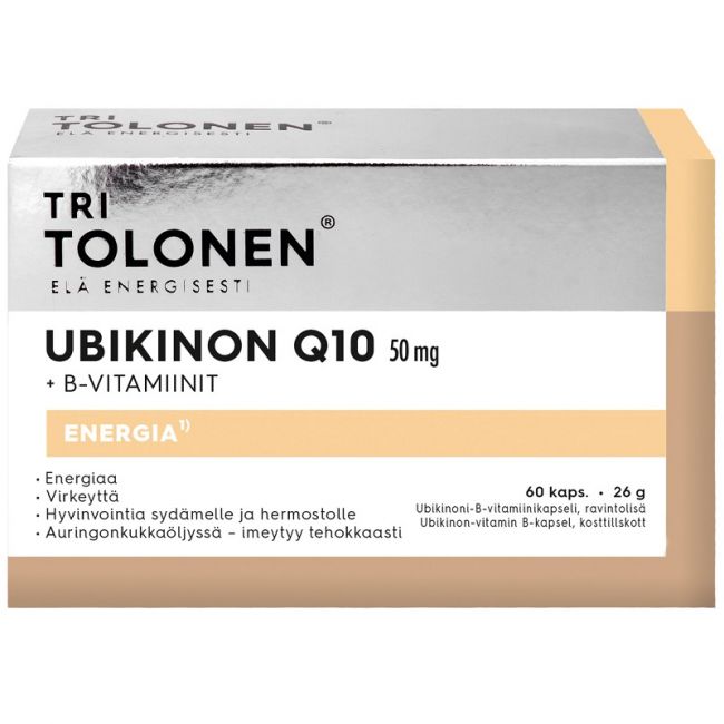 Tri Tolosen Ubikinon Q10 50 mg 60 kaps